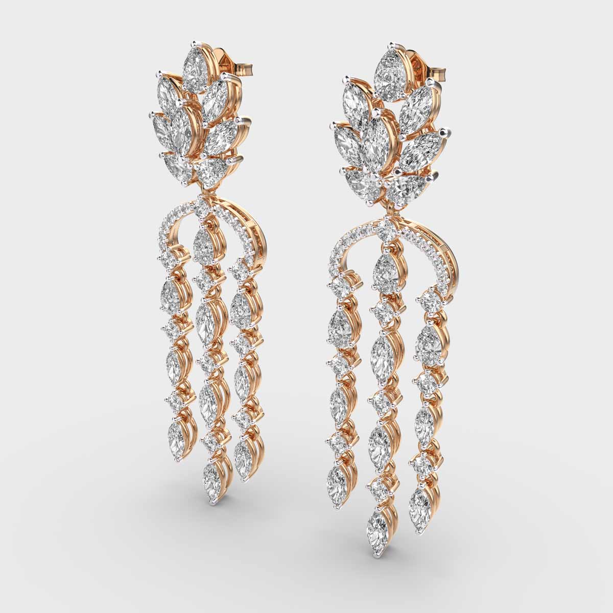 Shooting Star Diamond Earrings