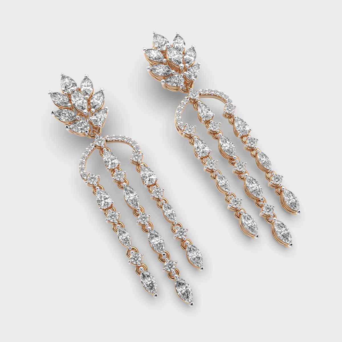 Shooting Star Diamond Earrings