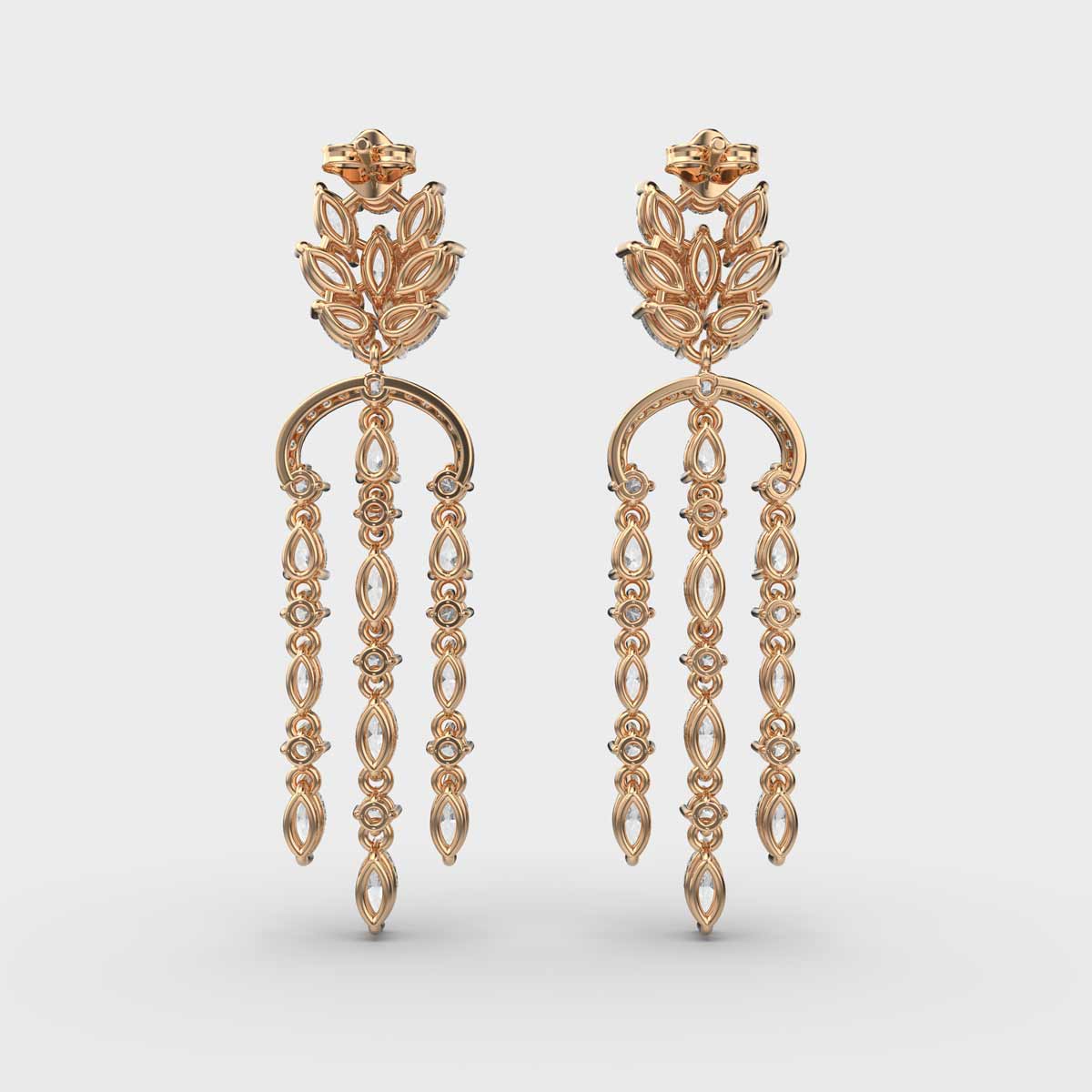 Shooting Star Diamond Earrings