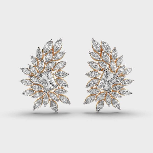 Regal Princess Diamond Earrings