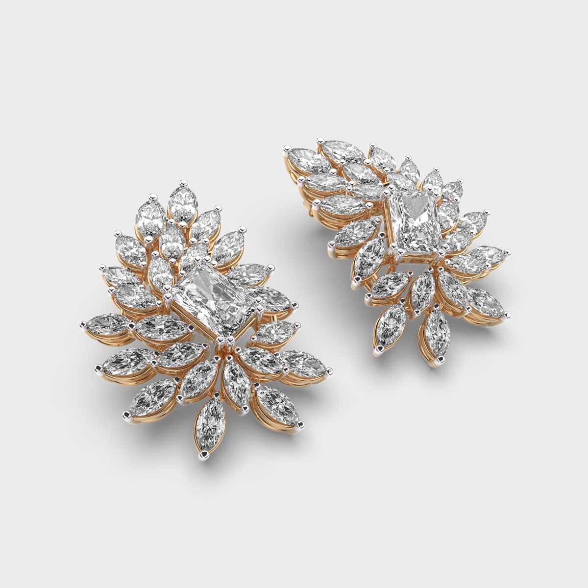 Regal Princess Diamond Earrings