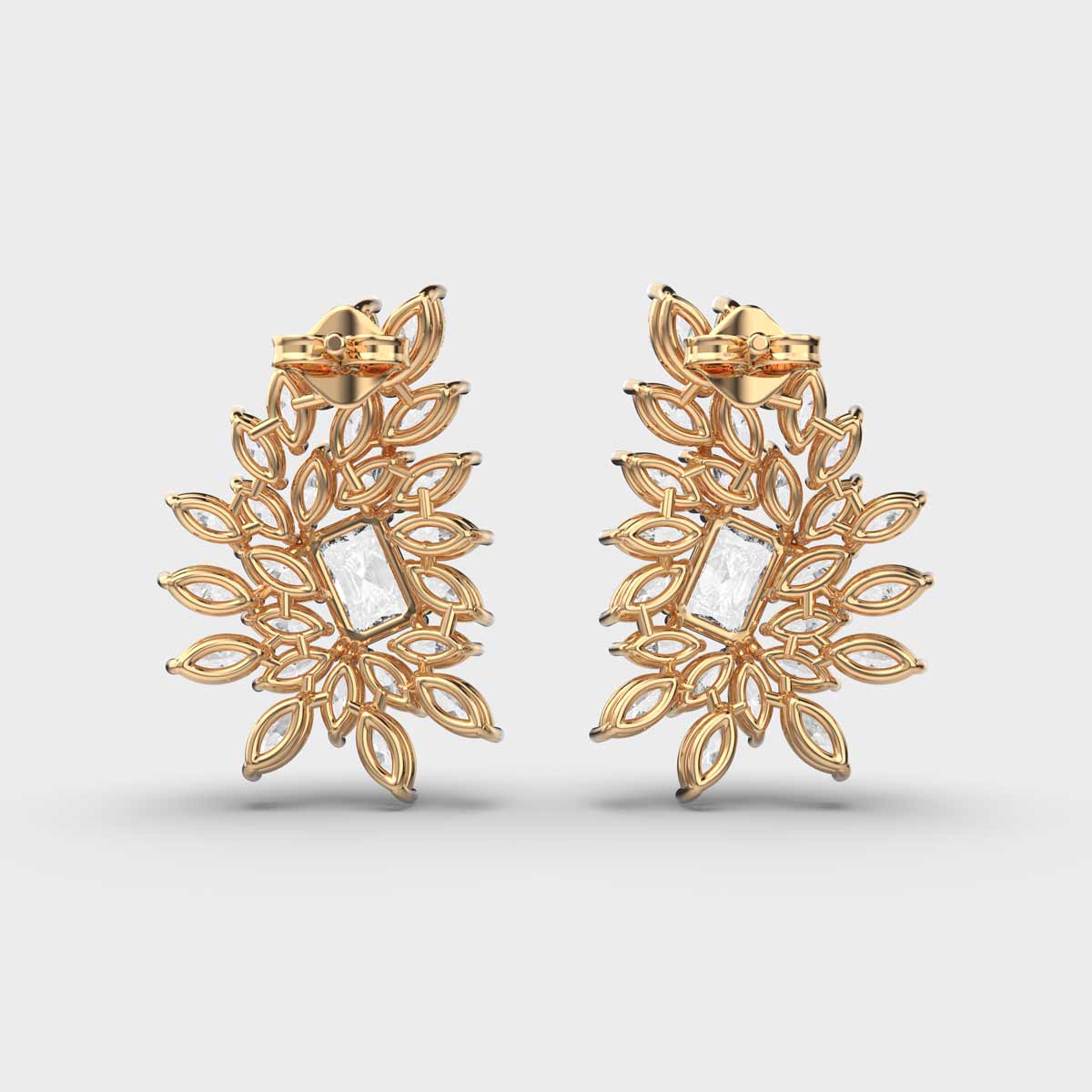 Regal Princess Diamond Earrings