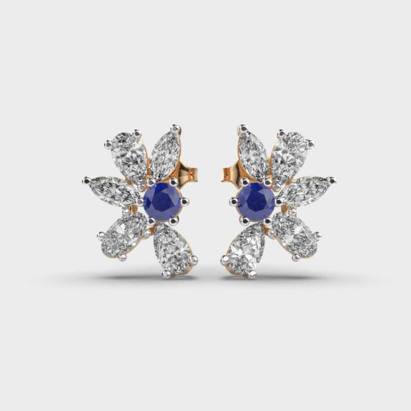 Ocean Delight Diamond Earrings