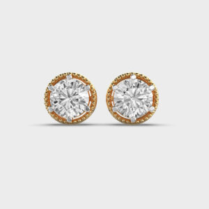 Orbed Charms Diamond Studs