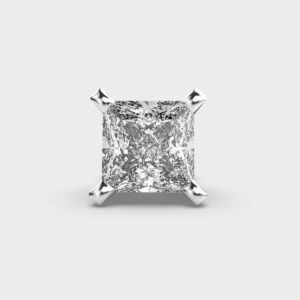 1 Carat Mens Princess Stud