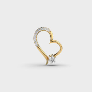 Shining Love Diamond Pendant (Without Chain)