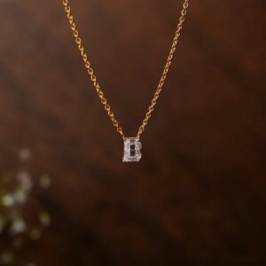 Jewelbox Signature Cut Pendant - B (Without Chain)