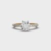 1 Carat Solitaire in Diamond Band