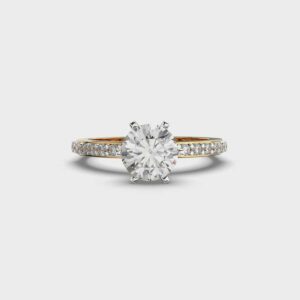 1 Carat Solitaire in Diamond Band