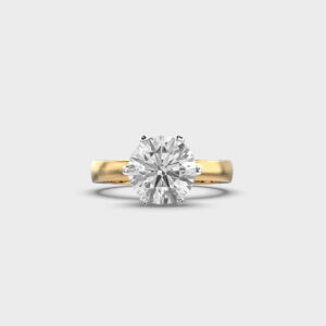 Solitaire Love Diamond Ring