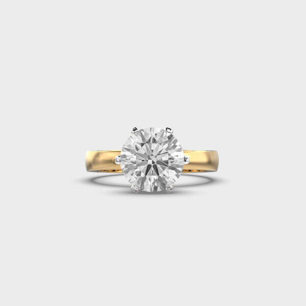 Solitaire Love Diamond Ring