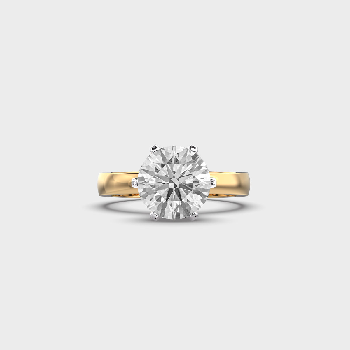 Solitaire Love Diamond Ring