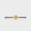 Floral Elegance Diamond Mangalsutra Bracelet