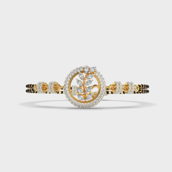 Glowing Grace Diamond Mangalsutra Bracelet