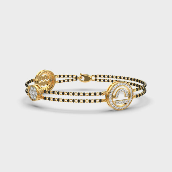 Radiant Union Diamond Mangalsutra Bracelet