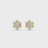 Majestic Motif Diamond Studs