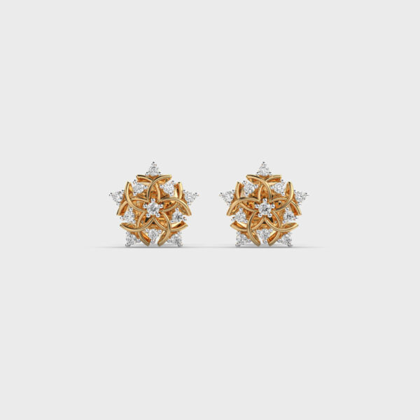 Vintage Charm Diamond Studs