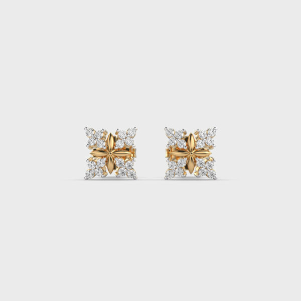 Gothic Elegance Diamond Studs