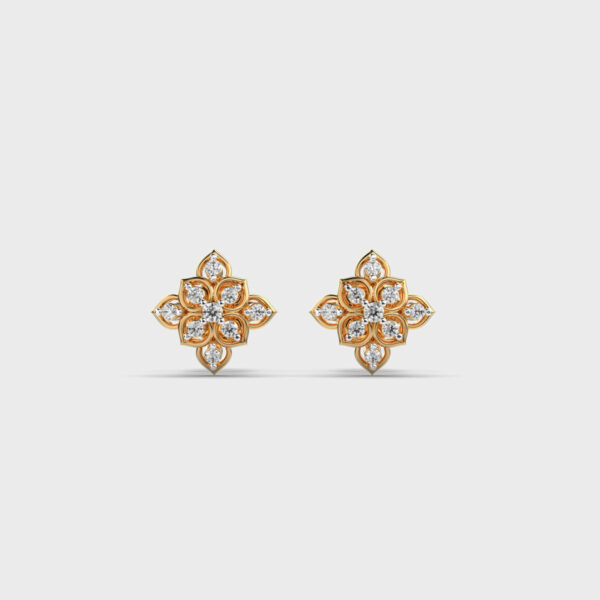 Royal Filigree Diamond Studs