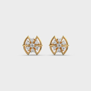 Radiant Star Diamond Studs