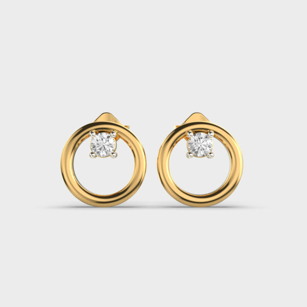 Encircled Glory Diamond Studs