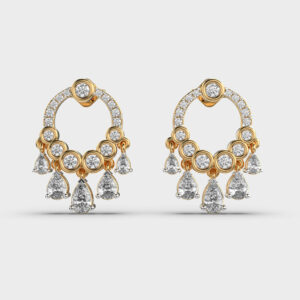 Regal Chime Diamond Earrings