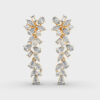 Abstact Luxe Diamond Earrings