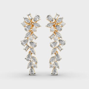 Abstact Luxe Diamond Earrings