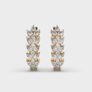 Loaded Garland Diamond Earrings