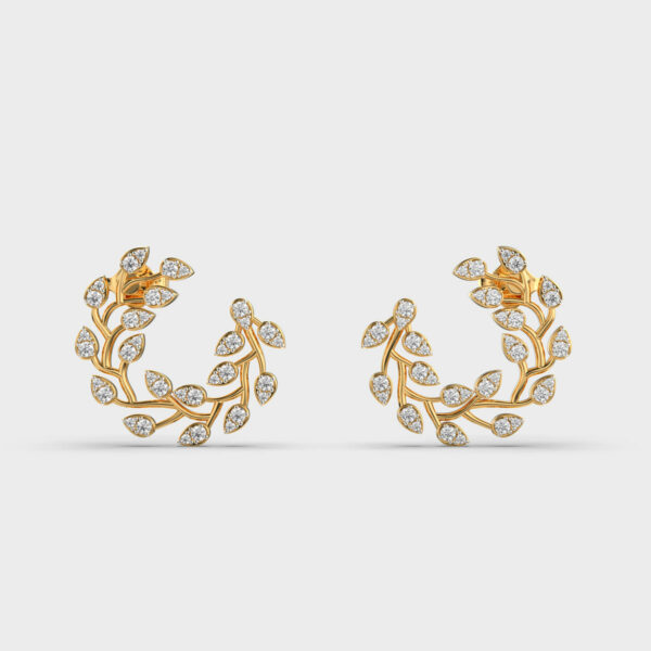 Rustic Branches Diamond Studs