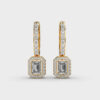 Mystic Radiance Diamond Earrings