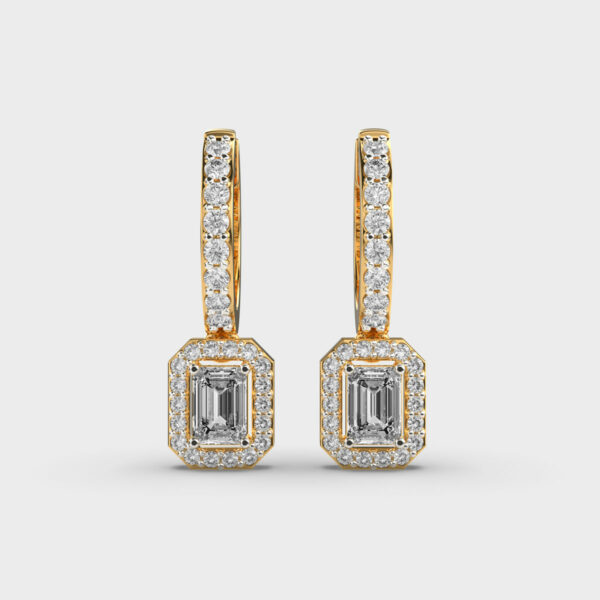 Mystic Radiance Diamond Earrings