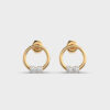 Arctic Glint Diamond Earrings