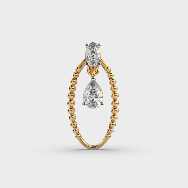 Lustrous Enchantment Diamond Pendant