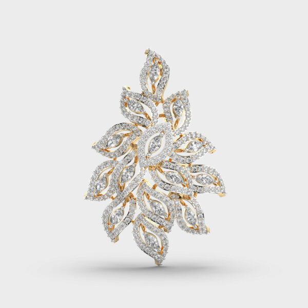 Floral Symphony Diamond Ring