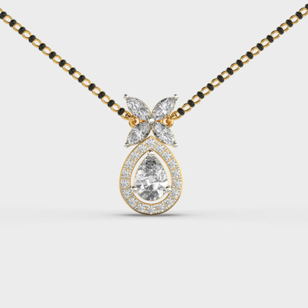 Enchanted Dawn Diamond Pendant (Without Chain)