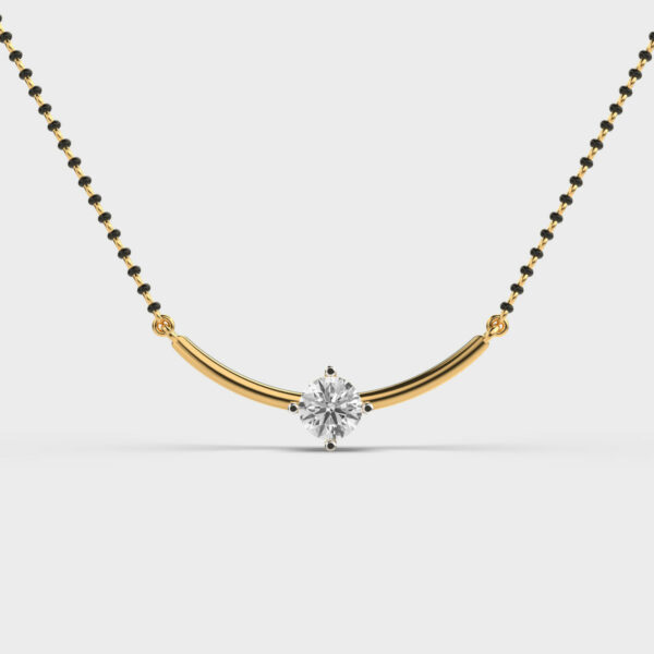 Minimalistic Presence Diamond Pendant (Without Chain)