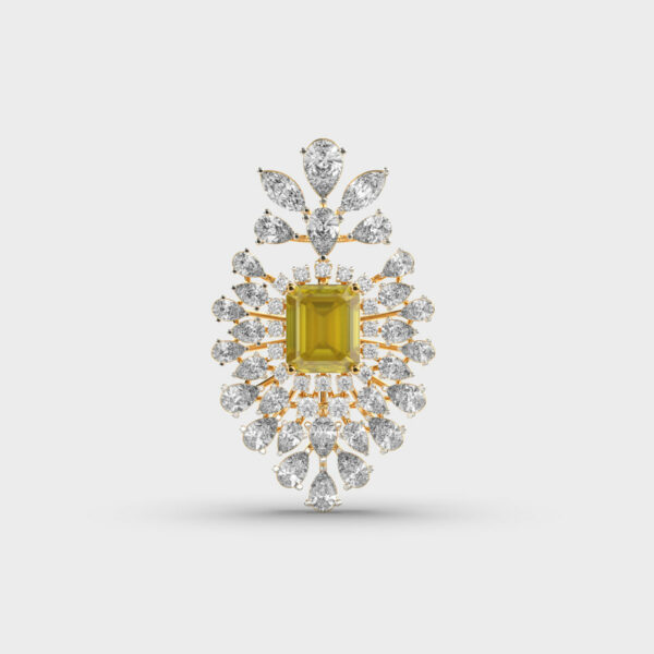 Imperial Radiance Diamond Pendant