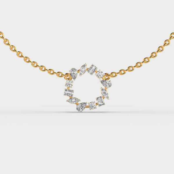 Central Charm Diamond Pendant