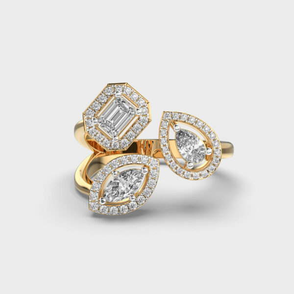 Radiant Grace Diamond Ring