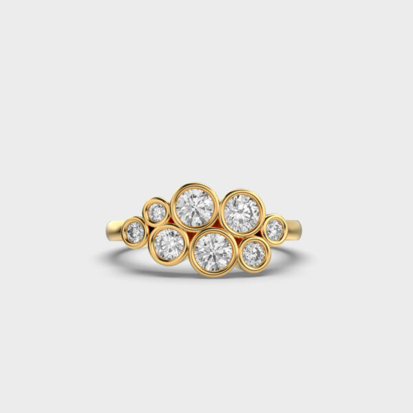 Elegant Serenity Diamond Ring