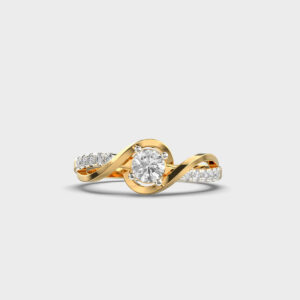 Twisted Lovestory Diamond Ring