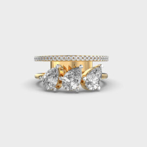 Tranquil Embrace Diamond Ring