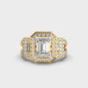 Gallant Crest Diamond Ring