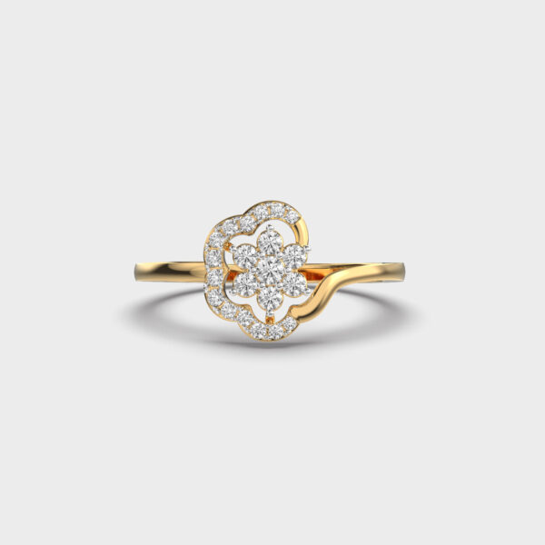 Nested Bloom Diamond Ring