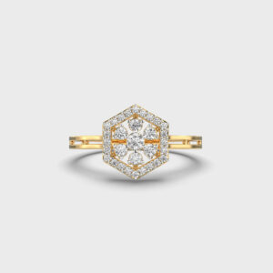 Webbed in Love Diamond Ring