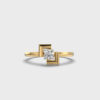 Flashy Fusion Diamond Ring