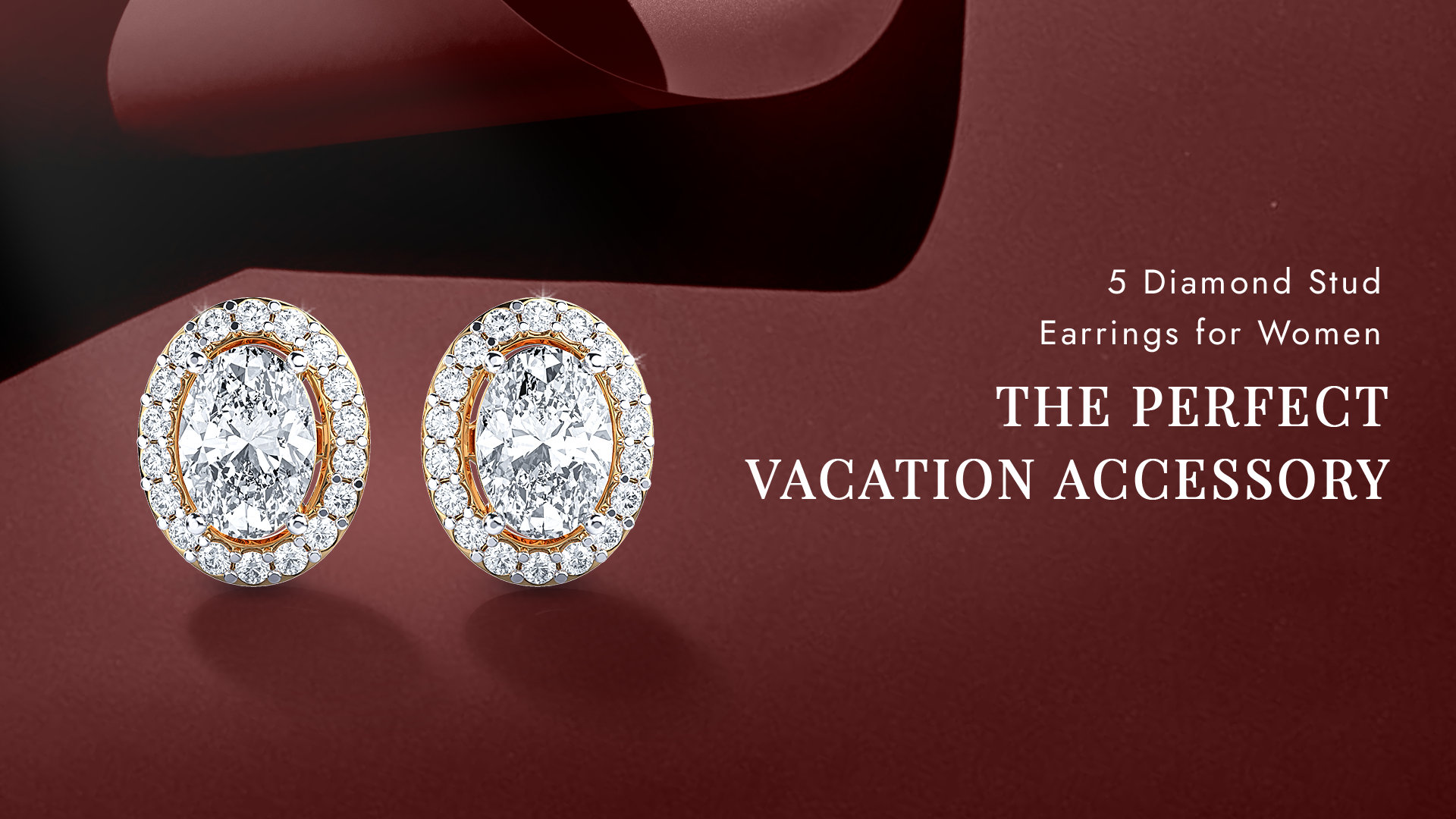 5 Diamond Stud Earrings for Women: The Perfect Vacation Accessory