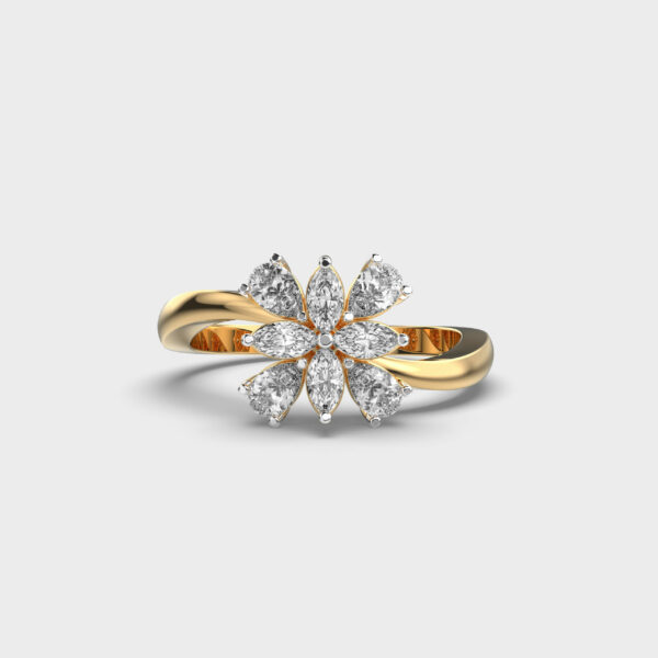 Peony Promise Diamond Ring