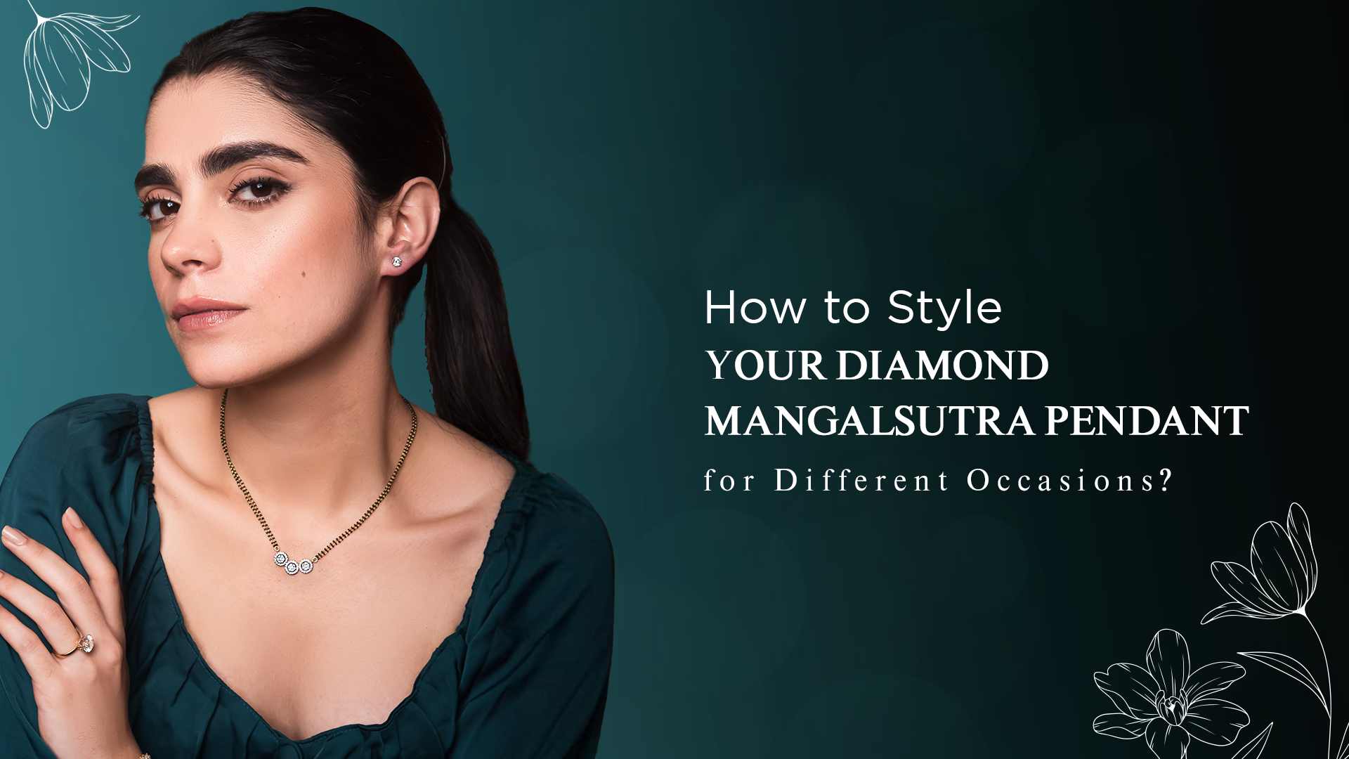 How to Style Your Diamond Mangalsutra Pendant for Different Occasions?